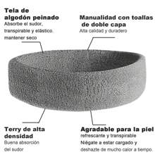 Bandas para El Cabello Deportivas, Bandas Deportivas para Cabeza, 4 Pack Hombres y Mujeres Cabeza de Elástica Banda para El Sudor y Deportes Diadema Proteger Del Sudor Vinchas Tejidas para Correr, Yoga, Ciclismo, Cardio, Ejercicio De Gimnasio - Multicolor - Ver 2