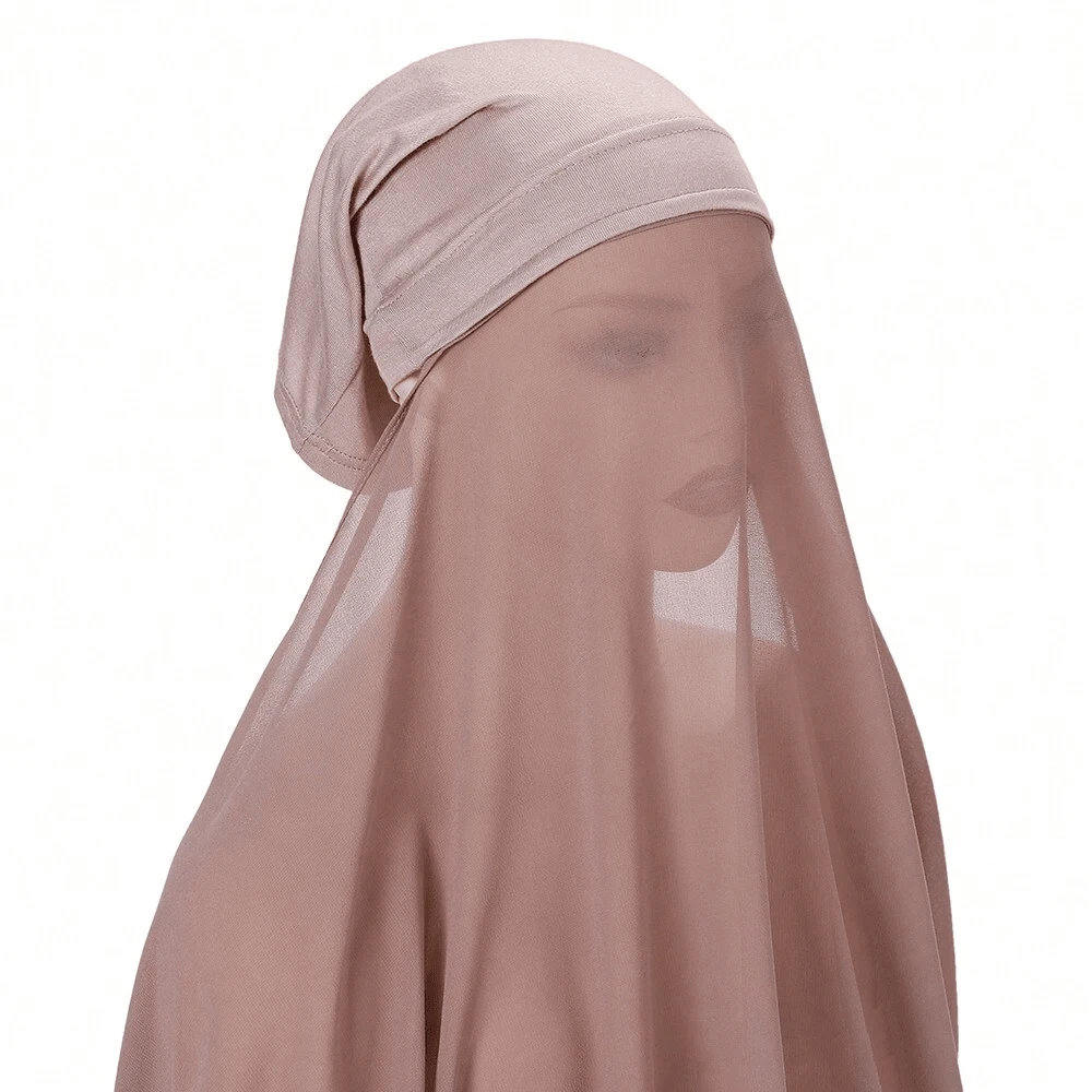 Sciarpa Chiffon Super Morbida - Hijab Maxi Muslim In 80+ Colori - Foulard Elegante - Foto 4