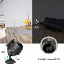 Cámara Ip A9 Casa Wifi Cámara De Seguridad Vigilancia - Negro - Ver 6