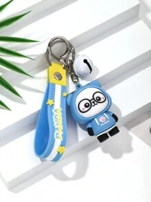 男士休閒眼鏡&藍熊貓造型鈴&卡通鑰匙圈掛件