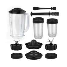LICUADORA MOLINDA 4515 MULTIFUNCIONAL VASO DE POLICARBONATO 1 LT SET 15 PIEZAS NEGRO - Negro - Ver 2