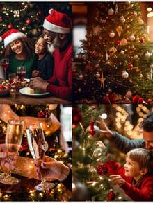 Decorative Balls - 紅色 - 查看 5