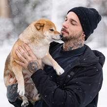 1入組中性運動針織帽，採用丙烯酸和針織紗線製成，適用於秋冬季節 - 棕色 - 查看 5