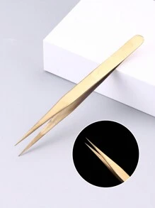 3pcs Precision Tweezers Set Anti-Static Stainless Steel Tweezers Repair Tools for Electronics Repair Soldering Craft Tools - Gold - View 6