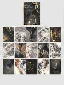 1pack 30 Sheets Life Dream Series Ink Blot Background Decorative Material Paper For Diy Collage - Multicolor - View 7