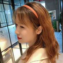 9 件裝女孩彩色塑膠帶牙髮帶,簡約純色防滑髮梳髮飾,非常適合日常使用 - 彩色 - 查看 6