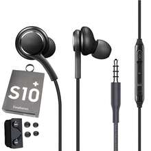 Audífonos Manos Libres con cable Para Sam-sung A-K-G Auriculares Para Música y Llamadas - Negro - Ver 1