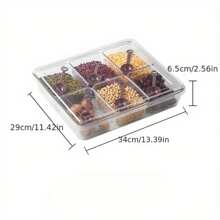 1 Set, Seasoning Box, Kitchen Spice Box, Multi-grid Seasoning Box, Moisture-proof Seasoning Box, Sugar Box With Lid, Kitchen Utensils, Apartment Essentials, College Dorm Essentials, Off To College, Ready For School, Back To School Supplies - White - View 4