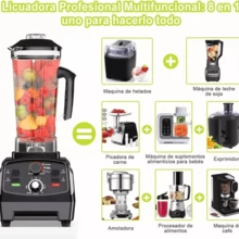Licuadora Profesional Uso Rudo,blender Para Hielo,1800w 2l - Negro - Ver 3