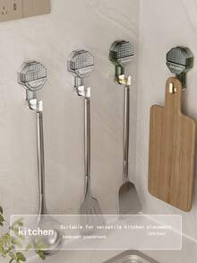 1入組灰色真空吸盤掛鉤,掛在牆上的衣服/毛巾掛鉤具有強力粘合力,適用於浴室和臥室,適合掛起長袍/海綿,無痕勾子 - 灰色 - 查看 8