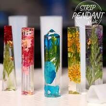 277pcs Epoxy Resin Silicone Mold Kit For Making Earrings, Necklaces, Pendants, Keychains, DIY Jewelry Epoxy Mold - Small Resin Mold Set - White - View 4