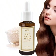 Gze米濃密髮噴霧,加強和增厚米水精華髮修復深層護理髮質,適用於男女