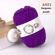 XIANG YU 5 Strands Milk Handmade Woven Baby Yarn For Diy Project, 25g - Multicolor - View 23