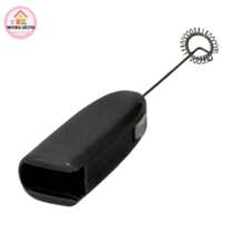 Electric Egg Beater, Kitchen Baking Tool, Mini Coffee Mixer, Automatic Frother, Battery Operated - Multicolor - View 3