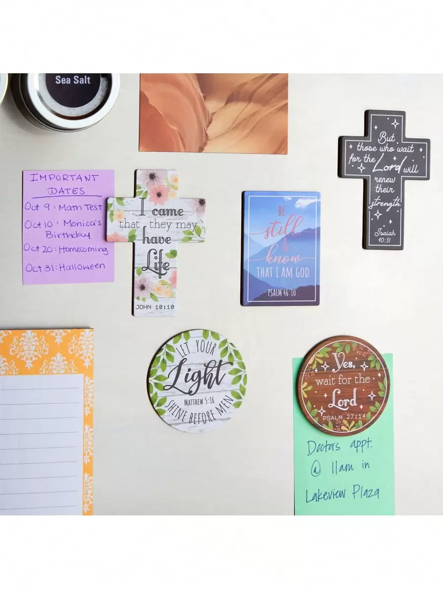 12 Pack Inspirational Refrigerator With Bible Verses, Scripture