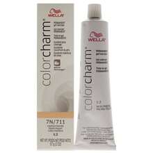 WELLA Color Charm Permanent Hair Color Gel - 711 7N Medium Blonde by Wella for Unisex - 2 oz Hair Color - 預設 - 查看 1