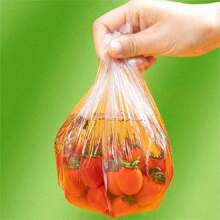 100pcs Disposable Food Storage Bags With Elastic Seal - 100pcs/paq - View 7