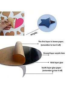 4入組正方形鏡子牆貼,自粘亞克力鏡子磁磚用於房間裝飾。無框鏡子貼紙適用於女孩房間,客廳,浴室,臥室等 - 銀色 - 查看 8