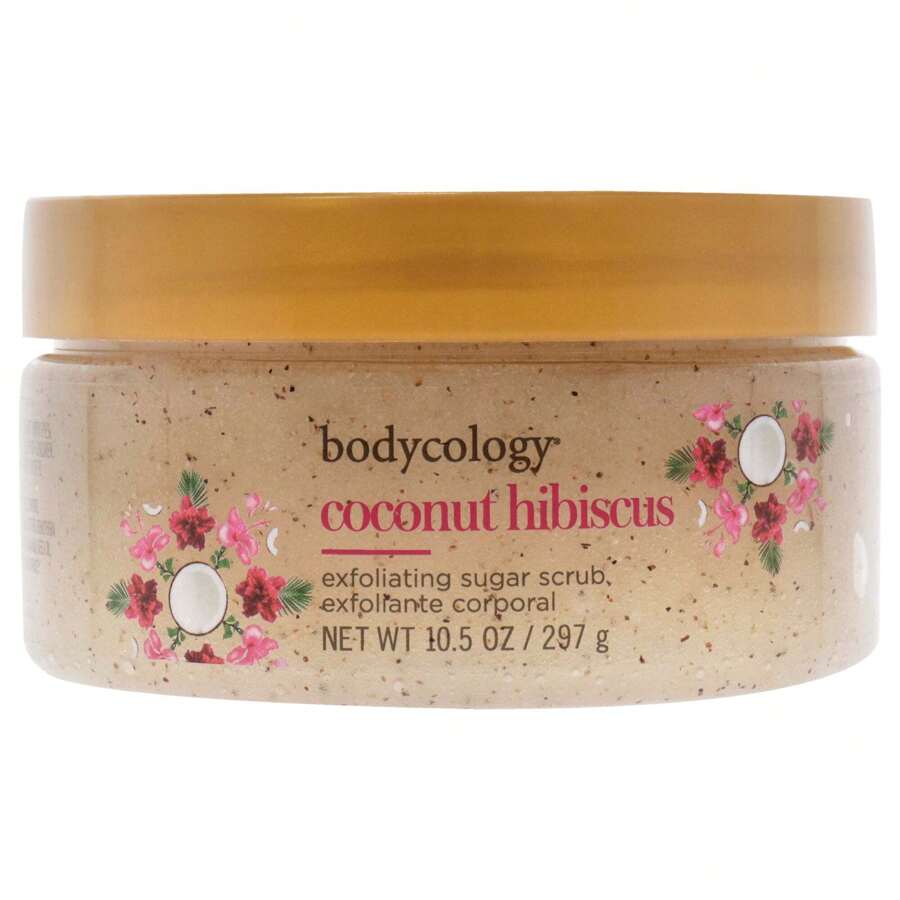 Bodycology Tẩy tế bào chết bằng đường dừa Hibiscus cho phụ nữ 10,5 Oz Scrub - mặc định - Xem 1
