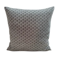 Modern Soft Home Decorative Geometric Pattern Comfortable Gray Cushion Cover Without Filling, Suitable For Bed/sofa/office - Grey - View 3
