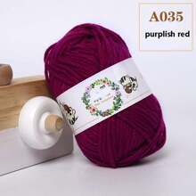 XIANG YU 5 Strands Milk Handmade Woven Baby Yarn For Diy Project, 25g - Multicolor - View 9