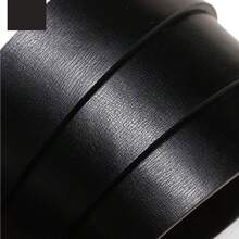 1 條男士休閒腰帶,合金扣,無齒,自動扣,腰帶