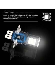 Upgraded Version 2pcs Mini Car Fog Light H4 H7 H11 LED Fog Lamp Blubs 9005 9006 Cars Lights Auto Parts - 2pcs H11 - View 5