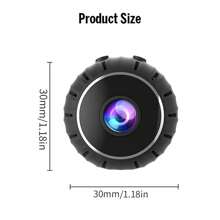 1pc X10 Black Wireless WIFI Security Camera For Home, No Wiring, No-Drill, Remote Access Via Smartphone, Night Vision (Memory Card Not Included)