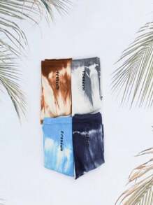 2 pares Calcetines Deportivos para Hombre con Estampado de Gradiente y de Moda,colores del arcoiris,fashion,pijos,canis,elegante,descuento,deportes - Gris Claro - Ver 3