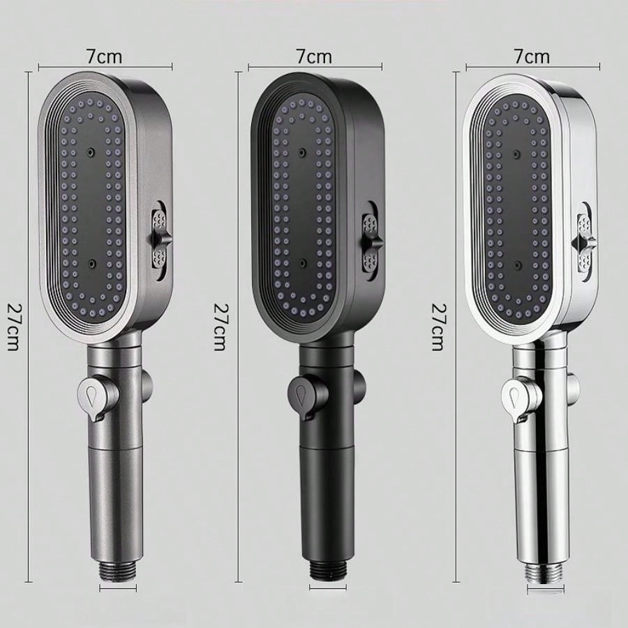 Shower Head & Faucet Combo With Pressure Boosting Turbocharger