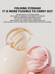 新款深度降噪耳机，超强吸耳，全包耳，电竞游戏耳机，可折叠插卡耳机，男女最佳礼物