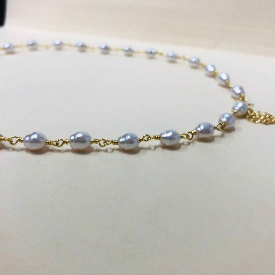 Collar de Corazones - Blanco - Ver 1