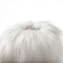 1 đôi Lông cáo Máy làm ấm chân Cho mùa đông , Thích hợp Đối với Mặc hàng ngày Hoặc Buổi tiệc Lễ hội Hoạt động Trang phục , Chân Đồ trang trí , Bầu không khí Đạo cụ Đối với Nhân vật Chơi - trắng - Xem 7