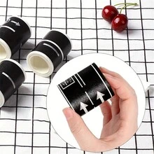 1.89*196.85英寸交通鐵路和紙膠帶,交通鐵路列車道路設計紙張,創意diy相簿貼紙標籤工藝美工膠帶,適用於汽車遊戲、生日裝飾 - B - 查看 5