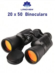 1pc 20x50 Black Binoculars - Black - View 4