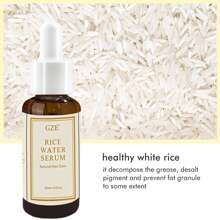 Gze米濃密髮噴霧,加強和增厚米水精華髮修復深層護理髮質,適用於男女