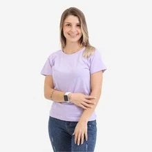 Women T-Shirts - 中紫紅色 - 查看 1