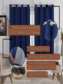 Blackout Curtains & Shades - Màu xanh lam - Xem 2