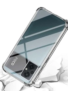 Protector Funda Transparente Acrigel Esquinas Reforzadas para XiaomiPoco M5 5G - transparente - Ver 2