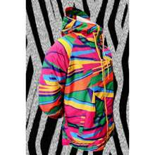 Jorge Campos 多色风衣 运动衫 Pumas 足球 MEGAN SHOP