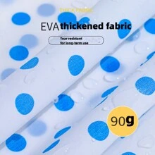 Kids' Raincoat/Rain Poncho Cartoon Girls' Long Polka Dot Eva Hooded Non-Disposable School Transparent & Stylish Camping Stuff