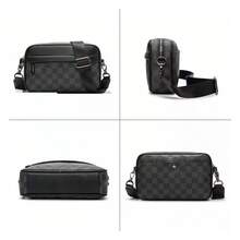 Men Crossbody Bags - Black - View 2