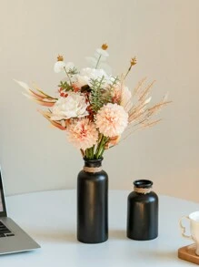 1 束塑料人造花束，浪漫人造花束，情人节，礼物 - 彩色 - 查看 3