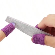 1roll Nail Art Protective Bandage, Finger Protector With 25mm Width And 450mm Length - White - View 2