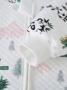 Saco de dormir para bebé e infante, manta acolchada para niño y niña, cálida para otoño/invierno, con estampado y fondo antikicks