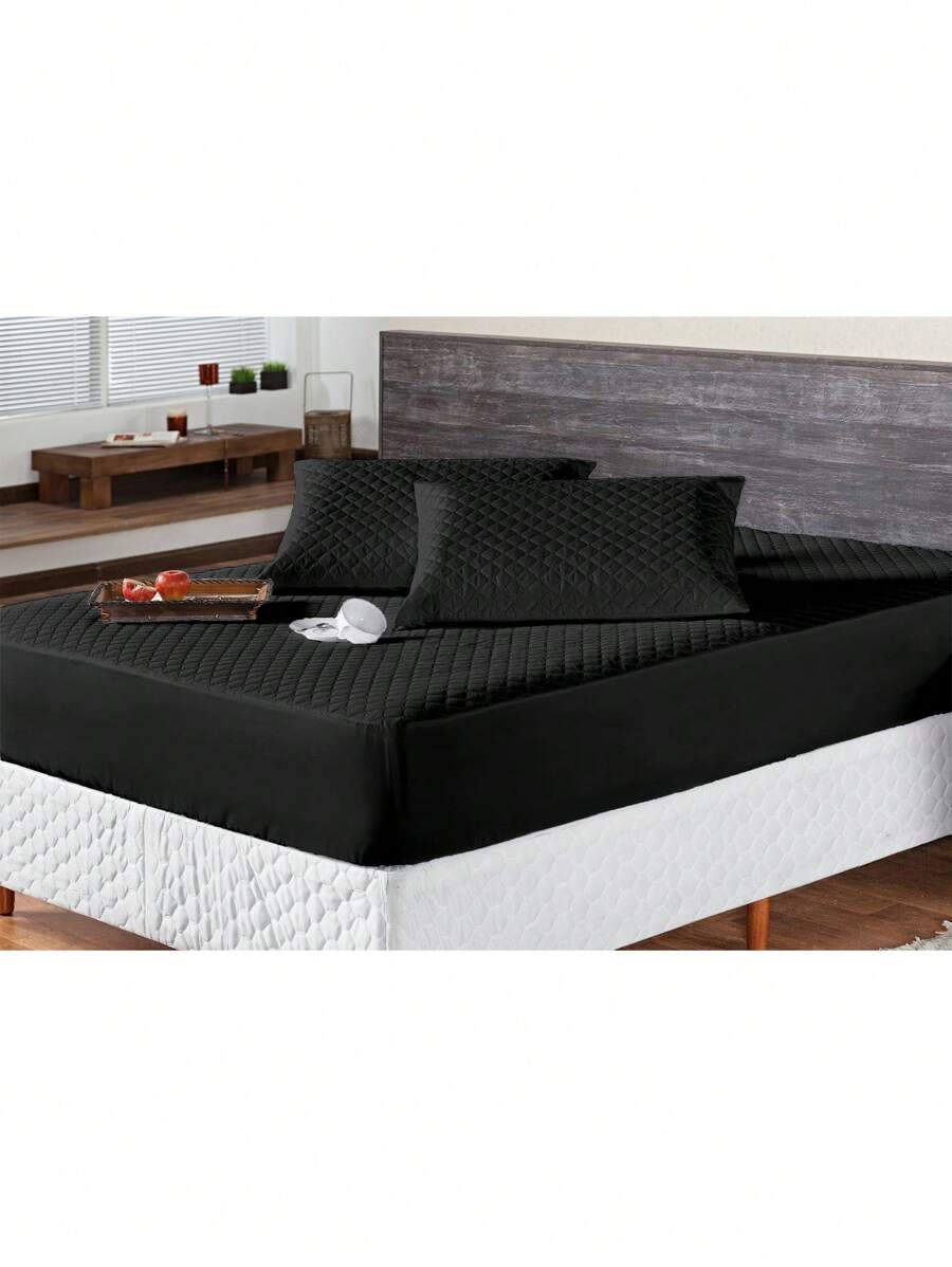 Mattress Protectors & Encasements - 黑色 - 查看 1