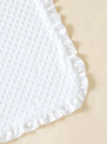 1 件法兰绒婴儿襁褓毯 爱情情人节 - 白色 - 查看 4