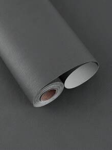 1 Rollo De Papel Tapiz Auto-adhesivo A Prueba De Agua Y Humedad Con Relieve 3d En Gris Oscuro Para Pared Del Dormitorio, Renovación De La Sala Del Dormitorio, Empalme Sin Costuras Con Decoración Del Hogar Minimalista Moderna Y Gruesa - Gris Oscuro - Ver 7