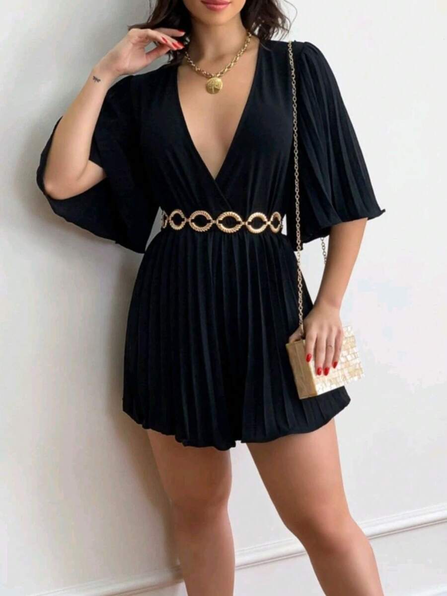 Women Jumpsuits - Black - View 1