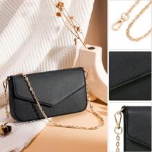 UKEIN Handbag Set, Purse Sets For Women, Tote Bag 4 Pcs, Fashion Purse Sets Women's Handbags The Tote Bag Handbags Sets - 黑色 - 查看 7